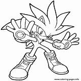 Sonic Coloring Pages Man Silver Iron Printable He Version Hedgehog Print Color Info Sheets Getcolorings Cartoon Z31 sketch template