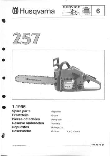 Chainsaws And Forestry Equipment Manuals Page 2