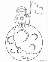 Astronaut Printable Mombrite sketch template