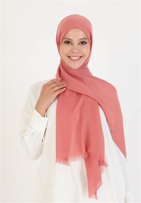 modanisa pashmina shawl torklaede pink zalandodk