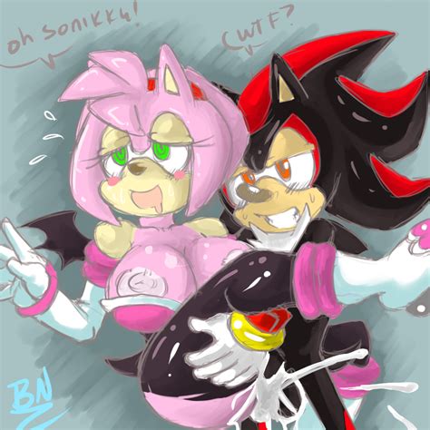 Rule 34 Amy Rose Anthro Blush Boots Clothes Color