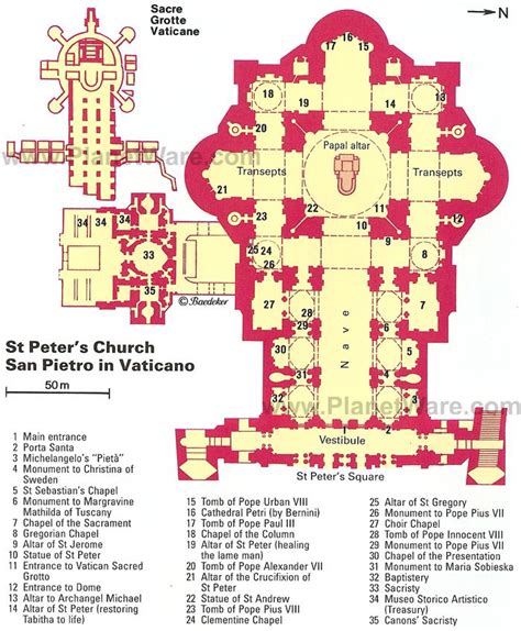 st peters basilica plan