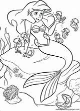 Mermaid Coloring Games Pages Getcolorings sketch template