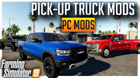fs mod trucks pc mods farming simulator  youtube