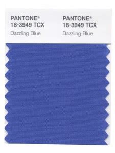 dazzling blue pantones color report  spring   english room