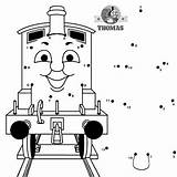 Dot Sodor Dots Choo Tracing Thomasthetankenginefriends Railways sketch template