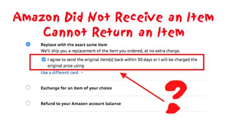 Why Amazon Missing Package Must Return Original Item