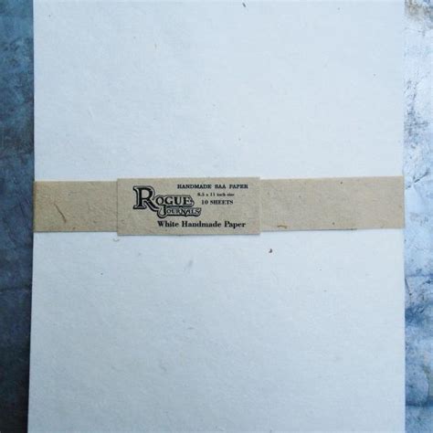 8 5x11 Inch Handmade Paper In 10 Sheet Pack