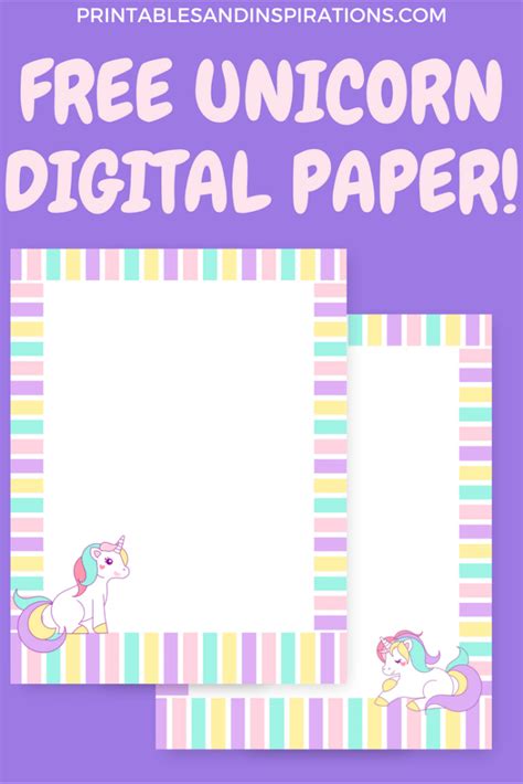 unicorn graphics   deals   digital paper