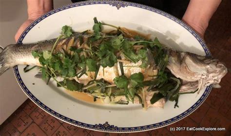 Steamed Sea Bass Chinese Style Recipe Cooking Dishes How To Cook