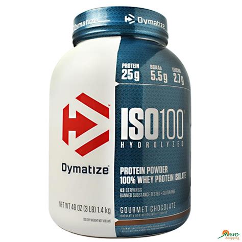 Buy Dymatize Nutrition Iso 100 Whey Protein Hydrolyzed 3