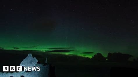 Aurora Borealis Northern Ireland Northern Lights Show Returns Bbc News