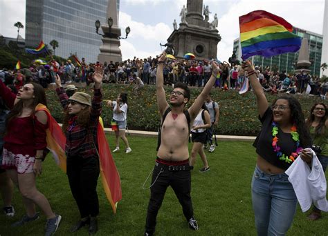 mexico pride march 2019 rainbows galore as thousands celebrate sexual