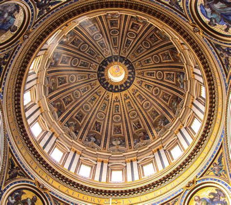 die kuppel im petersdom foto bild europe italy vatican city