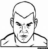 Ufc Coloring Mma Fighter Tito Pages Ortiz Sheets Fighters Famous Template Sketch Martial Mixed Arts sketch template