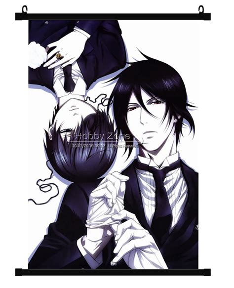 Anime Black Butler Sebastian And Ciel Wall Scroll 05 Hobby