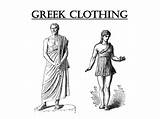 Greek Greeks Chiton Peplos Himation Chlamys Recherche Roman Anyway Depuis sketch template