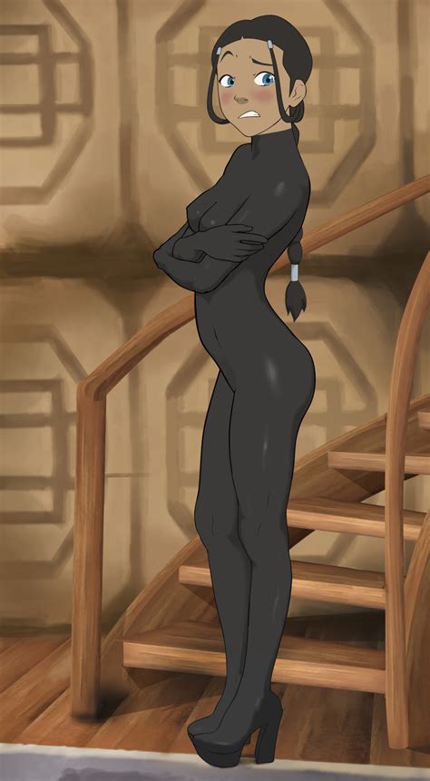 rule 34 anaxus avatar the last airbender catsuit clothed dark skinned
