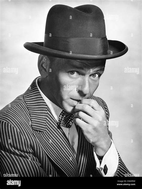 frank sinatra suit high resolution stock photography  images alamy