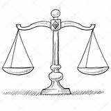Justice Scale Balance Drawing Scales Sketch Getdrawings sketch template