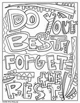 Doodles Encouragement Activities Classroomdoodles Affirmation sketch template