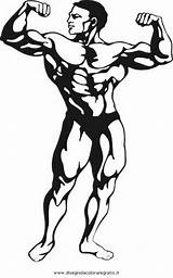 Muscoli Persone Corpo sketch template