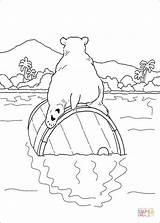 Coloring Polar Bear Pages Lars Sitting Little Crock Coloriage Book Drawing sketch template