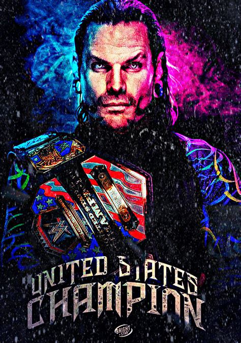 Jeff Hardy United States Champion Custom Wallpaper By