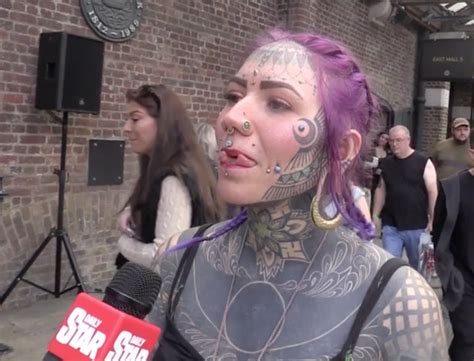 london tattoo festival turns extreme as body mod addicts implant