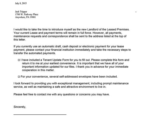 sample letter  landlord  terminate lease early  document template