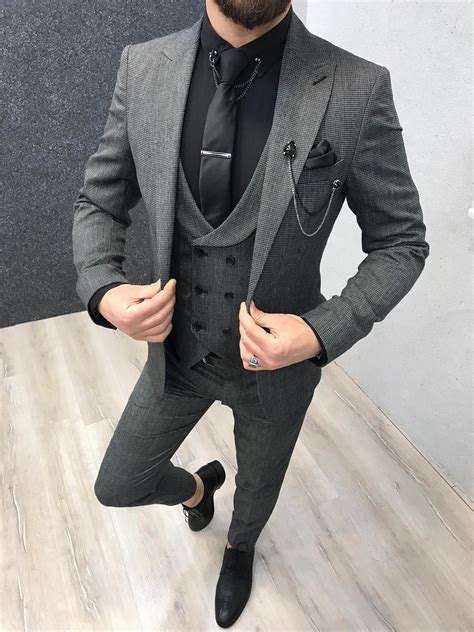 bernard grey grid slim fit suit mensuitspage grey slim fit suit