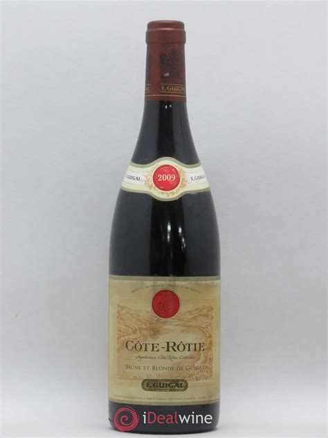 Acheter Côte Rôtie Côtes Brune Et Blonde Guigal 2009 Lot 6510
