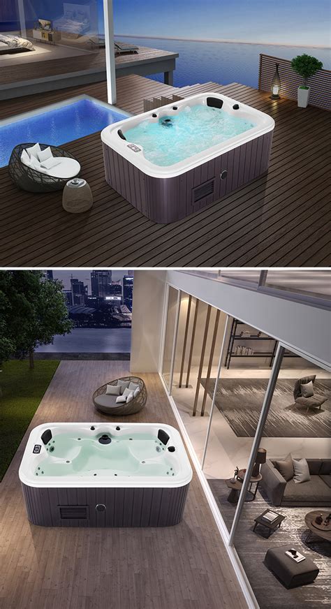 freestanding dubai korean sex hot tub 2 loungers outdoor spa buy