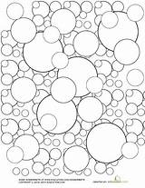 Coloring Bubbles Pages Bubble Blowing Color Worksheets Kids Bubbling Practice Colouring Worksheet Sheets Printable Adult Shapes Circles Patterns Book Painting sketch template