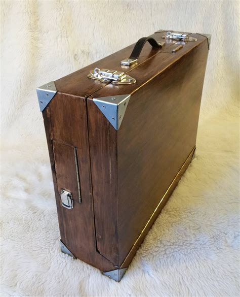 wooden travel case case mod modders