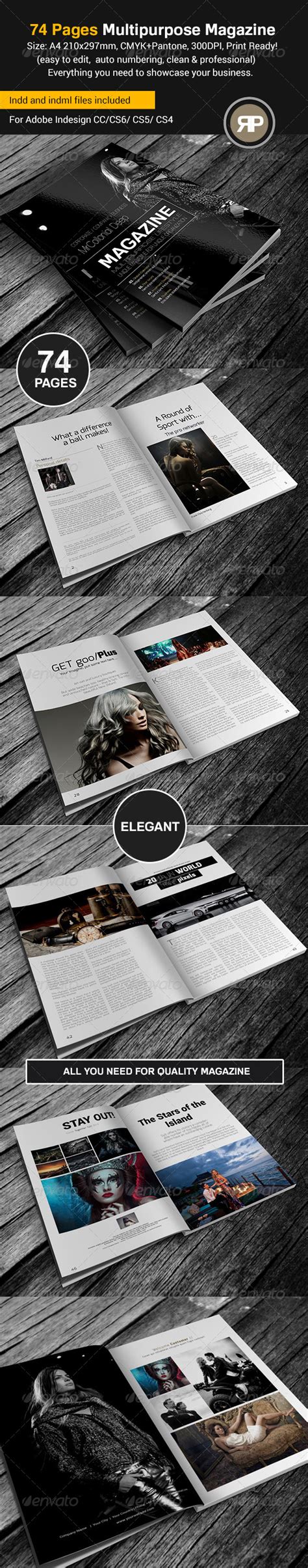 pages multipurpose magazine template  riverpixelsstudio