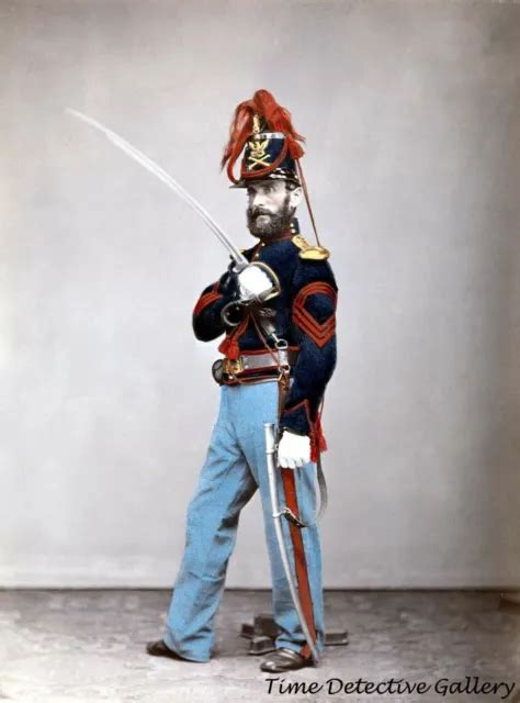 union army light artillery sergeant majors uniform  historic photo print  picclick