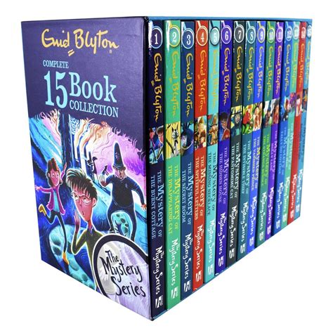 mystery series find outers complete  books collection box set  enid blyton  ebay