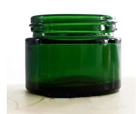 Bulk Order 50ml Green Glass Jar 50g Glass Storage Jars Dab Wax Jar