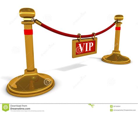 Vip Only Entrance Stock Illustration Illustration Of