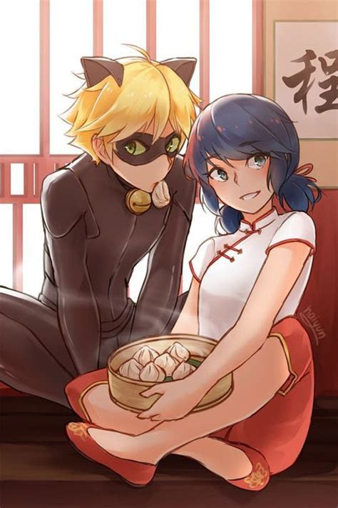 Chat Noir Marinette And Chatnoir Image Miraculous