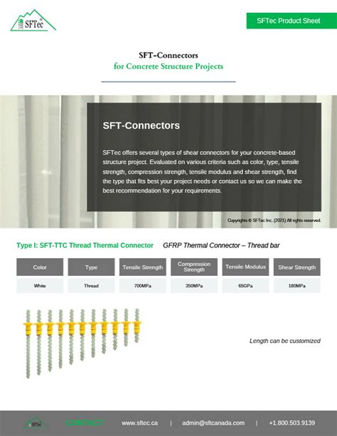 gfrp material properties  product details sftec