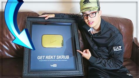 Youtube S Biggest Fail Unboxing My Golden Play Button