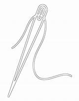 Needle Coloring Pages Needle1 sketch template