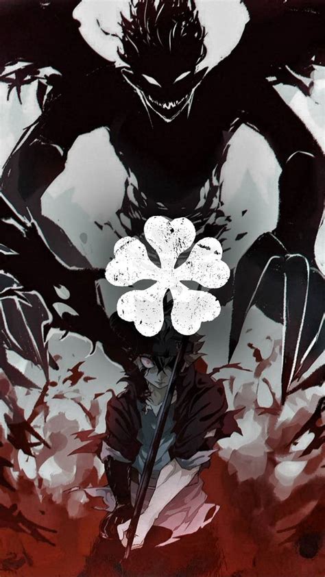 black clover asta black demon wallpaper global anime