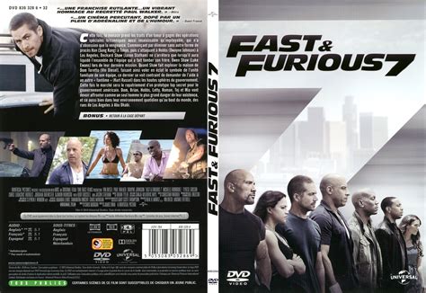 jaquette dvd de fast furious  slim cinema passion