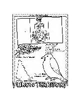 Territory Yukon Canadian Crayola Coloring sketch template