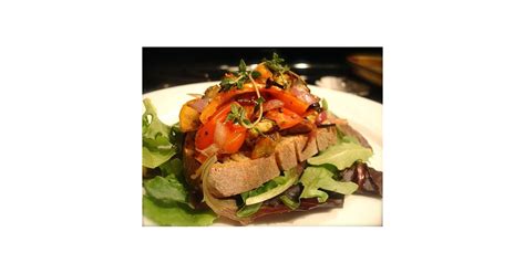 Open Face Ratatouille Sandwich Healthy Vegetarian Sandwich Ideas