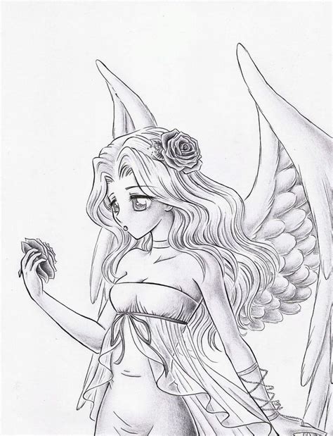 images  fairy  angel coloring pages  pinterest