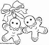 Christmas Coloring Pages Print Printable Xmas Colouring Gingerbread Man Color High Drawing Bing Coloringpictures Drawings Visit Cute Couple Men sketch template